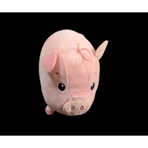 Fiesta Plush Pig Stuffed Animal 6" Pink Adorable‎ Stitched Eyes Vernon CA Toy